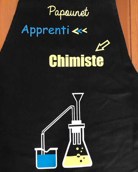 Tablier "apprenti chimiste"