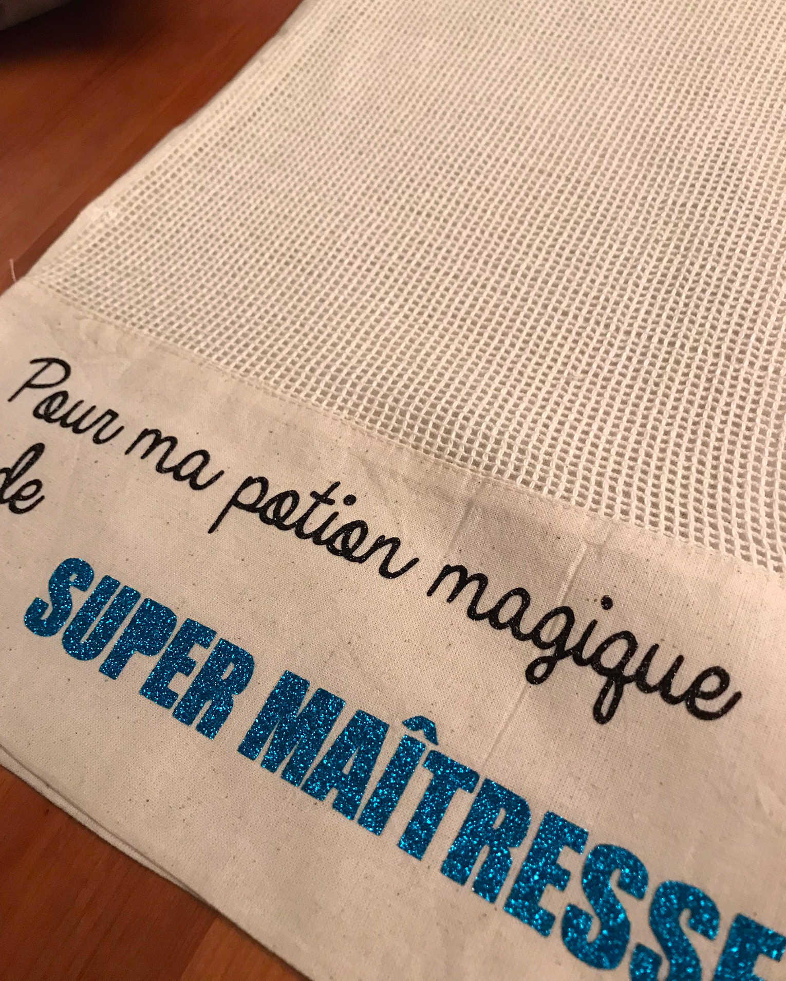 Sac filet "Pour ma potion magique"