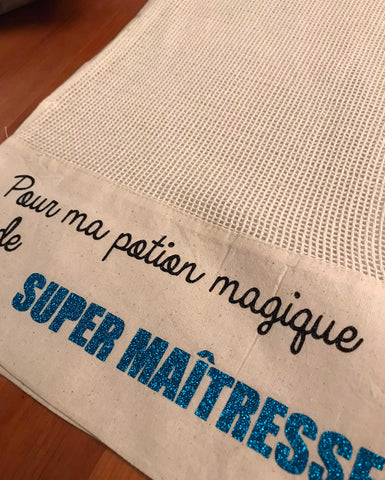 Sac filet "Pour ma potion magique"