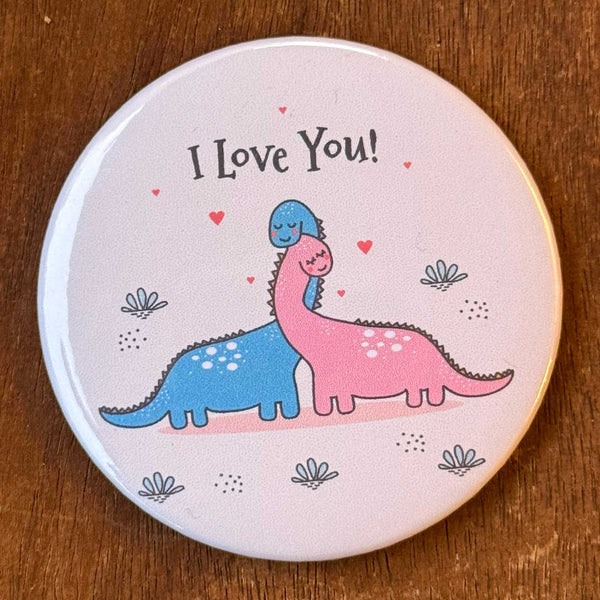 Badge & Co "Dinosaures I love You"