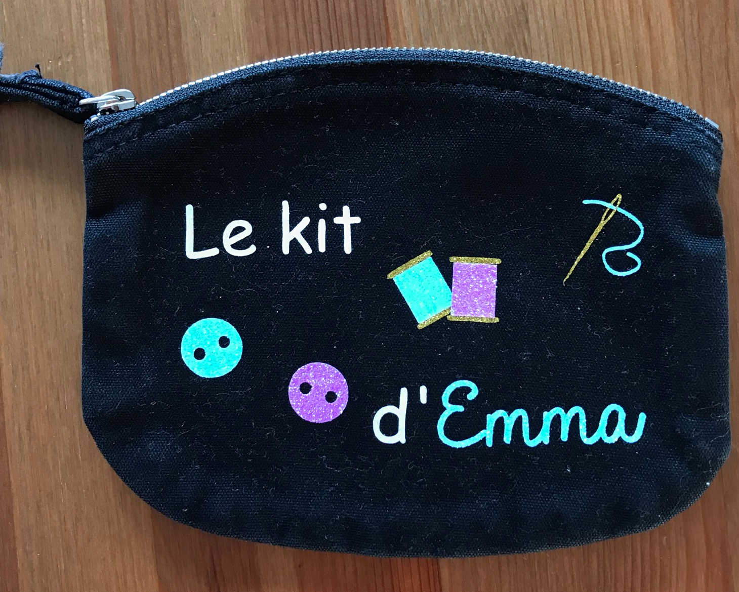 Trousse plate  "Kit de couture"