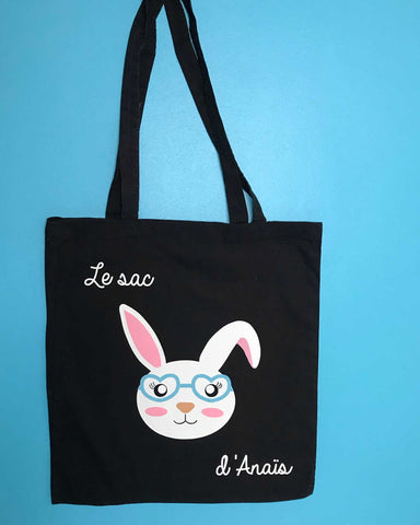 Sac "Lapin à lunettes"